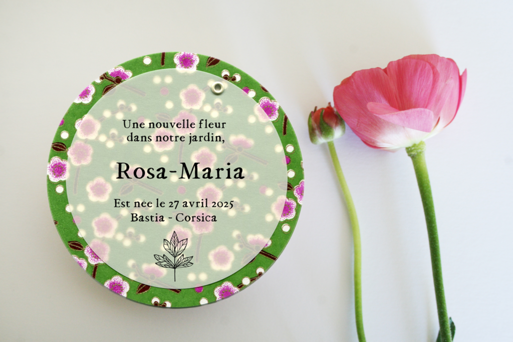 Faire-part Rosa-Maria