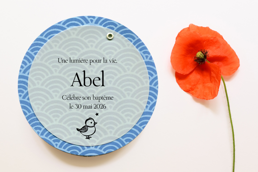 Faire-part Abel