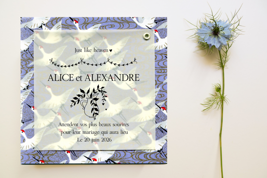 Faire-part Alice et Alexandre