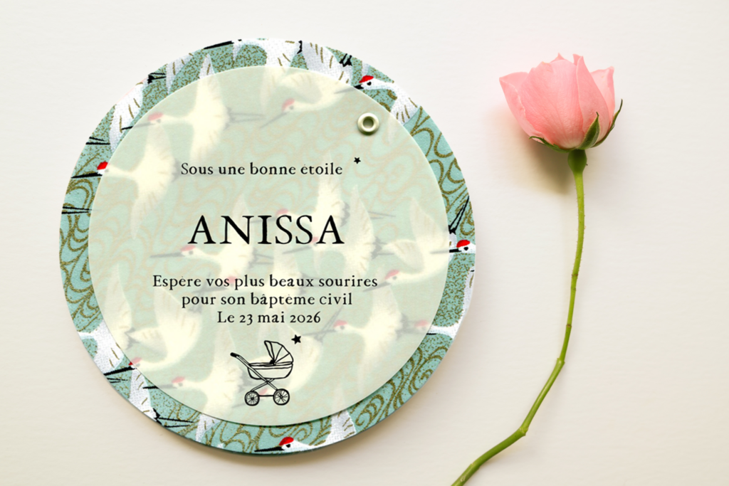 Faire-part Anissa