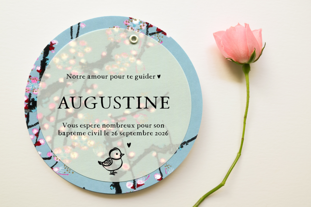 Faire-part Augustine