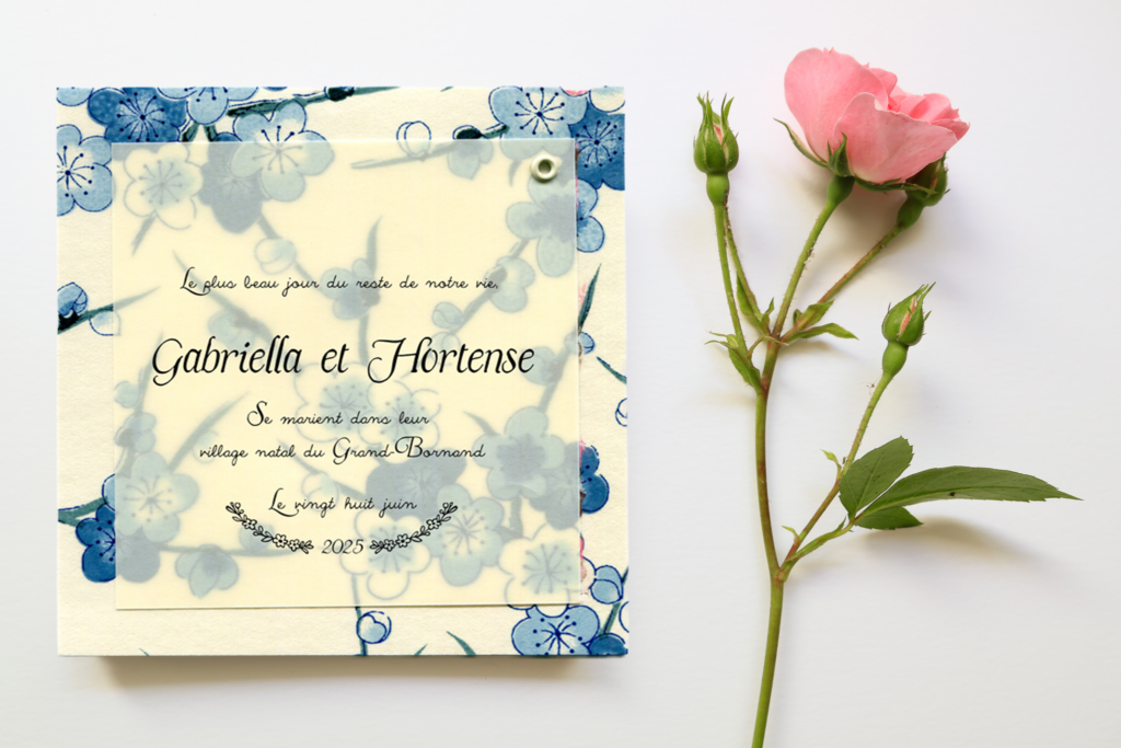 Faire-part Gabriella et Hortense