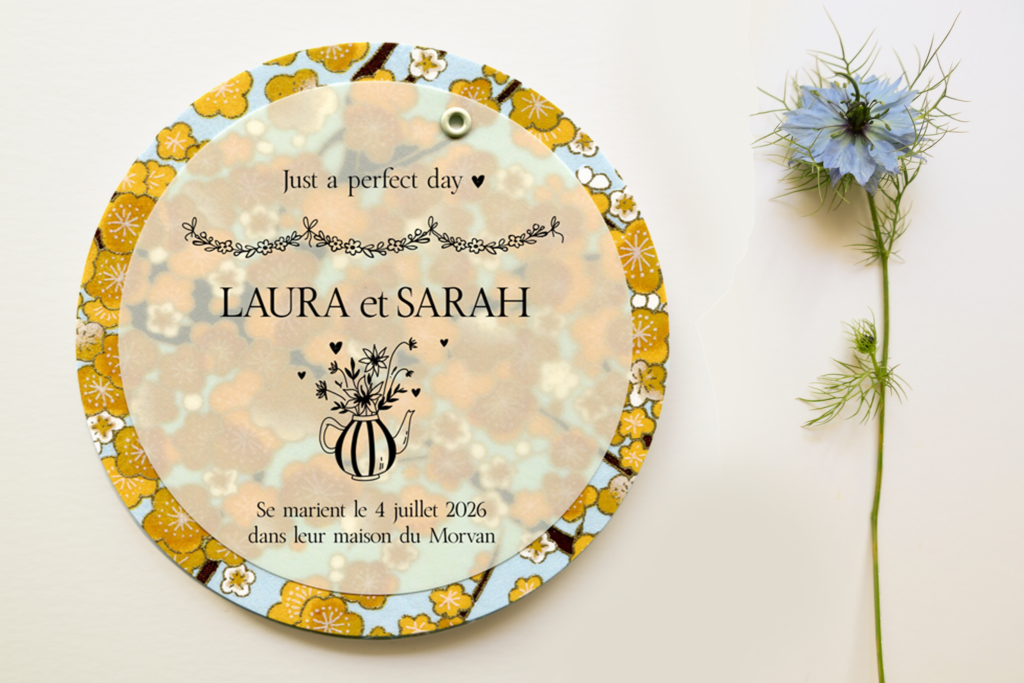 Faire-part Laura et Sarah