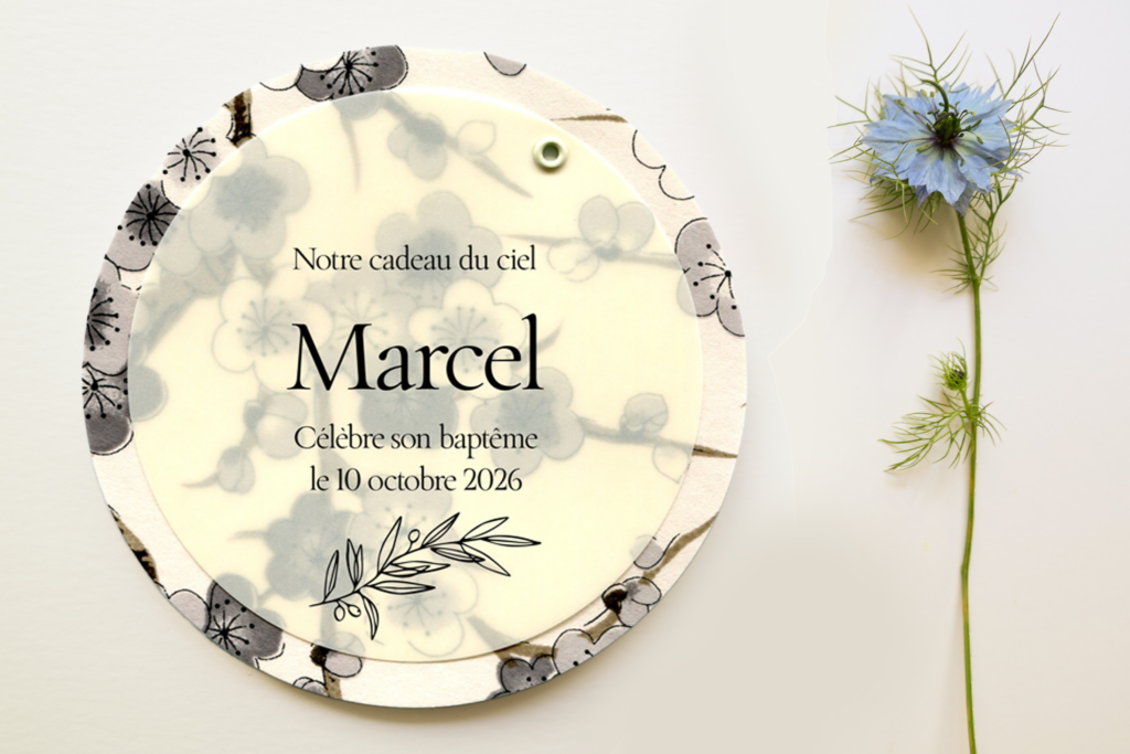 Faire-part Marcel