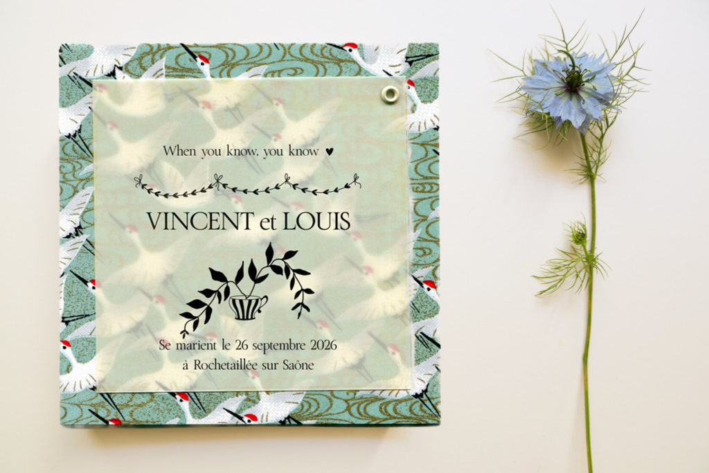 Faire-part Vincent et Louis