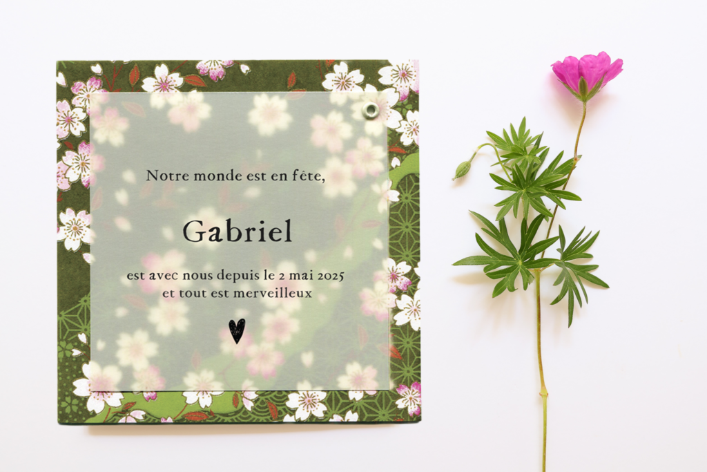 Faire-part Gabriel