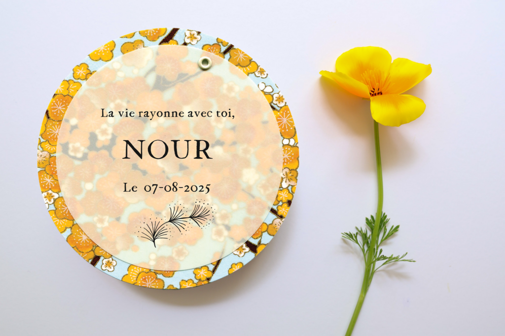 Faire-part Nour
